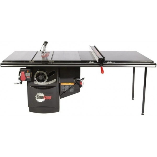 Sawstop 10 Inch 5 HP 52 Inch Industrial Cabinet Saw 230V Single Phase