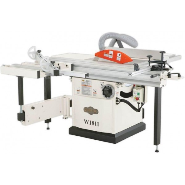 Shop Fox 10in Sliding Table Saw 230V 5HP 1 Phase