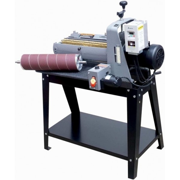 Supermax Tools 19-38 Brush/Drum Sander Combo Open Stand Aluminum Drum Assembly