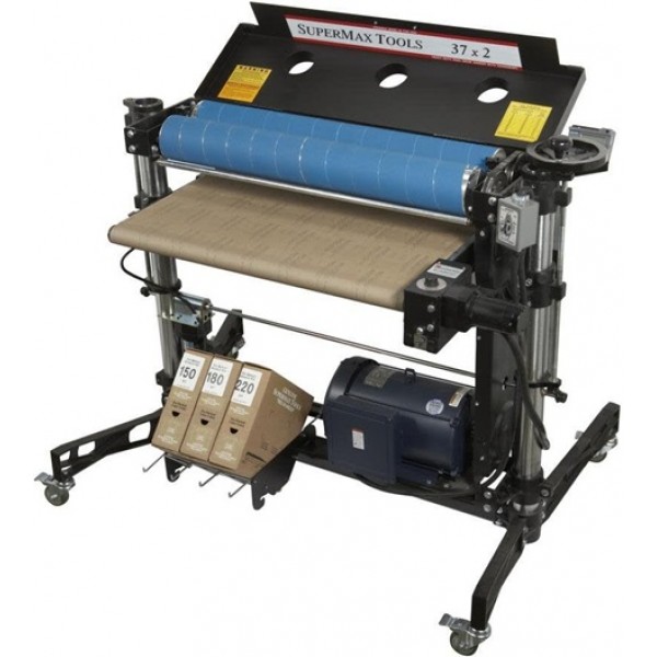 Supermax Tools 37x2 5HP 230V 1PH Double Drum Sander