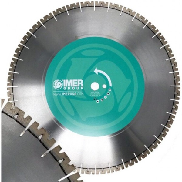 IMER SB707 30 Inch Segmented Rim Diamond Blade for Stone